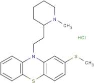 10-[2-(1-Methylpiperidin-2-yl)ethyl]-2-(methylsulfanyl)-10H-phenothiazine hydrochloride