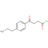 4-Oxo-4-(4-propylphenyl)butanoyl chloride