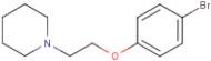 1-[2-(4-Bromophenoxy)ethyl]piperidine