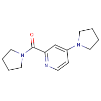 Pyrrolidin-1-yl-(4-pyrrolidin-1-ylpyridin-2-yl)methanone