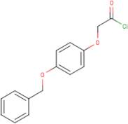 2-[4-(Phenylmethoxy)phenoxy]acetyl chloride