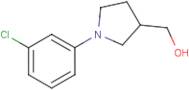 [1-(3-Chlorophenyl)pyrrolidin-3-yl]methanol