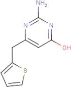 2-Amino-6-thien-2-ylmethyl)pyrimidin-4-ol