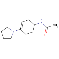 N-(4-Pyrrolidinocyclohex-3-enyl)acetamide