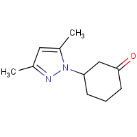 3-(3,5-Dimethyl-1H-pyrazol-1-yl)cyclohexan-1-one