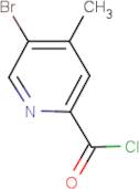 5-Bromo-4-methylpyridine-2-carbonyl chloride