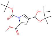 5-(Methoxycarbonyl)-1H-pyrrole-3-boronic acid, pinacol ester, N-BOC protected