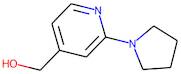 [2-(Pyrrolidin-1-yl)pyridin-4-yl]methanol