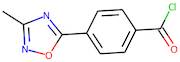 4-(3-Methyl-1,2,4-oxadiazol-5-yl)benzoyl chloride