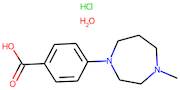 4-(4-Methylhomopiperazin-1-yl)benzoic acid monohydrochloride monohydrate