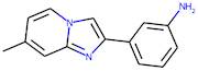 3-(7-Methylimidazo[1,2-a]pyridin-2-yl)aniline