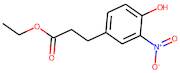 Ethyl 3-(4-hydroxy-3-nitrophenyl)propanoate