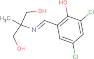 2-[(3,5-Dichloro-2-hydroxybenzylidene)amino]-2-methylpropane-1,3-diol