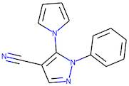 1-Phenyl-5-(1H-pyrrol-1-yl)-1H-pyrazole-4-carbonitrile