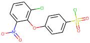 4-(2-chloro-6-nitrophenoxy)benzene-1-sulphonyl chloride