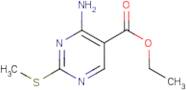 Ethyl 4-amino-2-(methylthio)pyrimidine-5-carboxylate