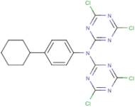 N2-(4-cyclohexylphenyl)-N2-(4,6-dichloro-1,3,5-triazin-2-yl)-4,6-dichloro-1,3,5-triazin-2-amine