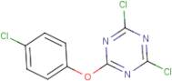 2,4-Dichloro-6-(4-chlorophenoxy)-1,3,5-triazine