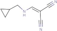 2-{[(cyclopropylmethyl)amino]methylidene}malononitrile