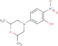 5-(2,6-dimethylmorpholino)-2-nitrophenol