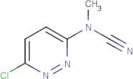 [(6-Chloropyridazin-3-yl)(methyl)amino]methanenitrile