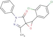 2-(2,4-dichlorophenyl)-7-methyl-5-phenyl-1-oxa-5,6-diazaspiro[2.4]hept-6-en-4-one