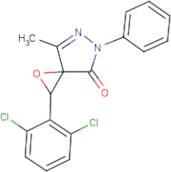 2-(2,6-dichlorophenyl)-7-methyl-5-phenyl-1-oxa-5,6-diazaspiro[2.4]hept-6-en-4-one