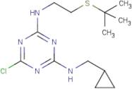 N2-[2-(tert-butylthio)ethyl]-N4-cyclopropylmethyl-6-chloro-1,3,5-triazine-2,4-diamine