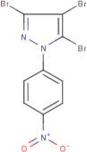 3,4,5-tribromo-1-(4-nitrophenyl)-1H-pyrazole