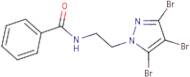 N1-[2-(3,4,5-tribromo-1H-pyrazol-1-yl)ethyl]benzamide