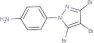 4-(3,4,5-tribromo-1H-pyrazol-1-yl)aniline