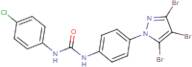 N-(4-chlorophenyl)-N'-[4-(3,4,5-tribromo-1H-pyrazol-1-yl)phenyl]urea