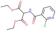 Diethyl 2-{[(2-chloro-3-pyridyl)carbonyl]amino}malonate