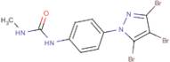 N-methyl-N'-[4-(3,4,5-tribromo-1H-pyrazol-1-yl)phenyl]urea