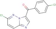 (6-chloroimidazo[1,2-b]pyridazin-3-yl)(4-chlorophenyl)methanone