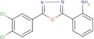 2-[5-(3,4-dichlorophenyl)-1,3,4-oxadiazol-2-yl]aniline