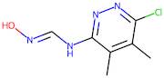 N-(6-Chloro-4,5-dimethylpyridazin-3-yl)-N'-hydroxyiminoformamide