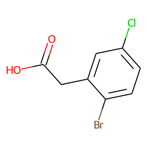 2-Bromo-5-chlorophenylacetic acid