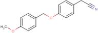 2-{4-[(4-methoxybenzyl)oxy]phenyl}acetonitrile