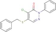 5-(Benzylthio)-4-chloro-2-phenylpyridazin-3(2H)-one