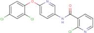 N3-[6-(2,4-Dichlorophenoxy)-3-pyridyl]-2-chloronicotinamide