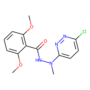 2,6-Dimethoxybenzoic acid N'-(6-chloropyridazin-3-yl)-N'-methylhydrazide