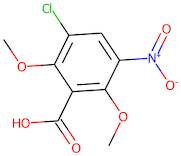 3-Chloro-2,6-dimethoxy-5-nitrobenzoic acid