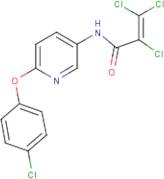 N1-[6-(4-chlorophenoxy)-3-pyridyl]-2,3,3-trichloroacrylamide