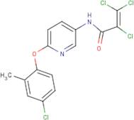 N1-[6-(4-chloro-2-methylphenoxy)-3-pyridyl]-2,3,3-trichloroacrylamide