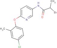 N1-[6-(4-chloro-2-methylphenoxy)-3-pyridyl]-2-bromopropanamide