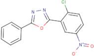 2-(2-Chloro-5-nitrophenyl)-5-phenyl-1,3,4-oxadiazole