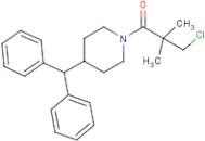 1-(4-Benzhydrylpiperidino)-3-chloro-2,2-dimethylpropan-1-one