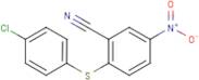 2-[(4-Chlorophenyl)thio]-5-nitrobenzonitrile