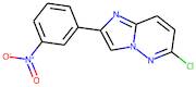 6-chloro-2-(3-nitrophenyl)imidazo[1,2-b]pyridazine